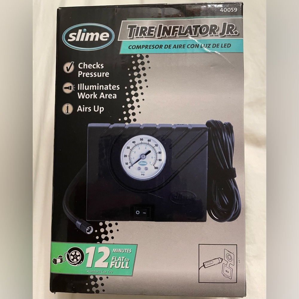 Slime Black Tire Inflator
